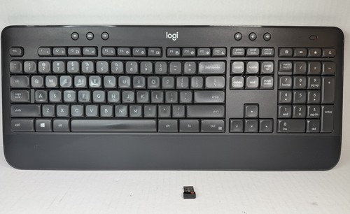 Logitech black k545 wireless - black,
